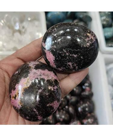 1PCS Natural s and Minerals Plum Blossom Tourmaline Tumble Palm - Buy Online on GoSupps.com
