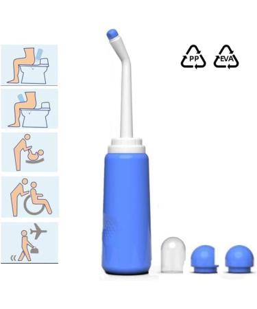 Marclix 2X Portable Hand Wash Sprayer Bidet for Pregnant Women & Babies - 500ml Long Nozzle Toilet Cleaner - International Shipping Available - Buy Online on GoSupps.com