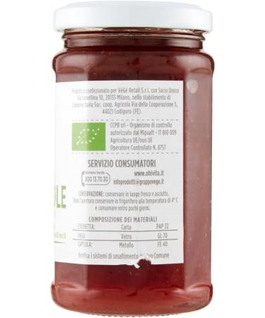 Ohi Vita Lot of 12 pots of confiture Strawberries compote of fraises cr meuses compote of fruits pot of 250 g + 1 sachet of talc Felce Azzurra free sachet of 100 g - Buy Online on GoSupps.com