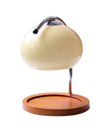 Aromaker melt lamp dimmable wood-metal-adjustable button-ceiling global lamp for bedroom (dimmable switch) Beige dimmet switch