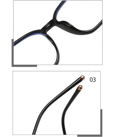 Fuqinqingoz Anti-UV Blue Light Blocking Reading Glasses - Oversized Ultra-Light Computer Readers (C6 +0.00) - Buy Online on GoSupps.com
