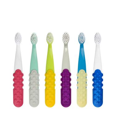 RADIUS Totz Plus Toothbrush for Kids (3+ Years) - GreenYellow | Safe & Effective Dental Care - Buy Online on GoSupps.com