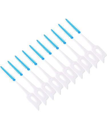 Disposable Toothpicks & Soft Interdental Brushes - 80 Pieces/Set for Gentle Effective Cleaning | Buy Internationally - Buy Online on GoSupps.com