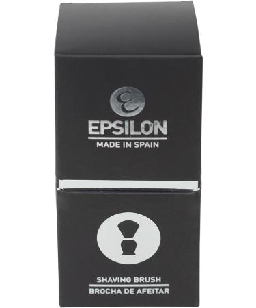 Premium Badger Hair Shaving Brush - Silver Epsilon Ivory 50/26 mm for an Effortless Shave | International Shipping Available - Buy Online on GoSupps.com