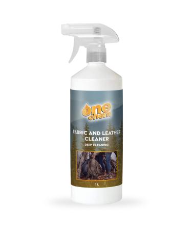 One Chem Fabric and Leather Cleaner Spray 1 Litre Clean and Revive Probiotic Formula