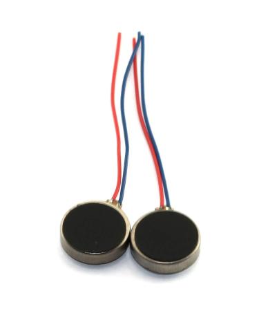 DZS Elec 4pcs Mini Vibration Motor 3V 85mA 12000rpm Flat Button-Type for Mobile Phone Tablet Bluetooth Mini Fan 10x2.7mm - Buy Online on GoSupps.com