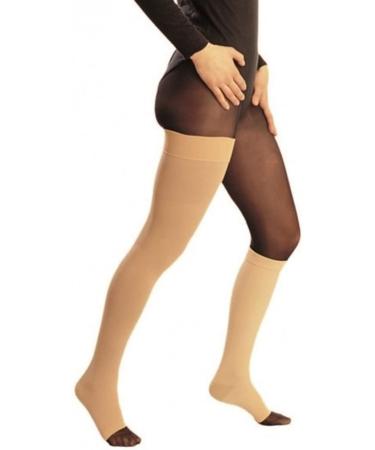Orione Safte Gambaletti Class 1 mmhg 20 closed toe BEIGE 1 pair (size 3) Taglia 3