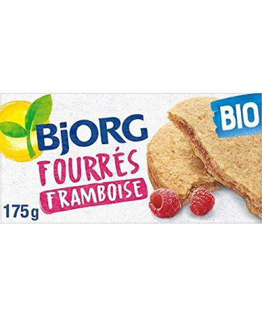 G n rique Bjorg Organic Raspberry Filled 175g - Pack of 4