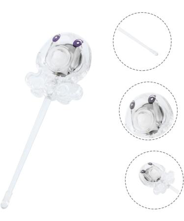 Infant Octopus Spoon for Ear Wax Removal - Illuminated Plastic Light with Curette, Cartoon Design - Reusable Cleaning Tool for Adults and Kids - Buy Online on GoSupps.com