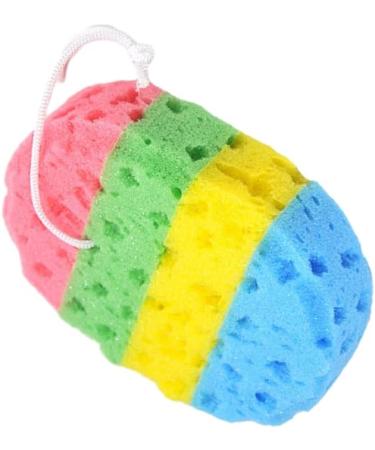 BOKIOESDE Bath Sponge Lightweight Shower Sponge High Temperature Enduring Cleaners Body Cleaning Scrub Bath Ball Washing - Buy Online on GoSupps.com