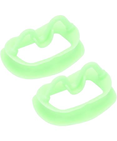 Professional Cheek Retractor - Soft Silicone Autoclavable Reusable Flexible Oral Lip Opener for Dentures (Green) - International Shipping Available - Buy Online on GoSupps.com