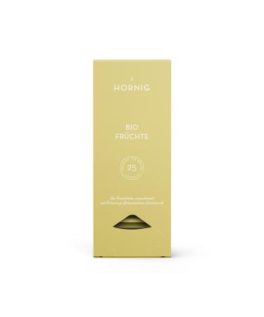 J. Hornig Bio fruit tea fruit tea in the Premium pyramid tag fruity-mound taste bio-certified 25 Biolgian degradable tea bags