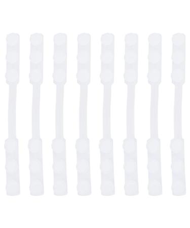 Milist ears hook anti to put on earleaight extending holder ear cord extension buckle adjustable for adult children white