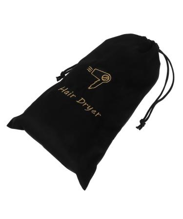 Hair Dryer Storage Bag Portable Storage Bag Organizer Green Fascinator Drawstring 35c Cloth Shoe Bag As Shown 35x19cm