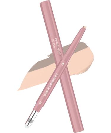 Eye Contour Makeup | Illuminating Eye Pen with 2 Tips | 2.5g Blendable Face Cosmetics for Travel and Appointments | For Girls Moms Beginners and Women - Buy Online on GoSupps.com