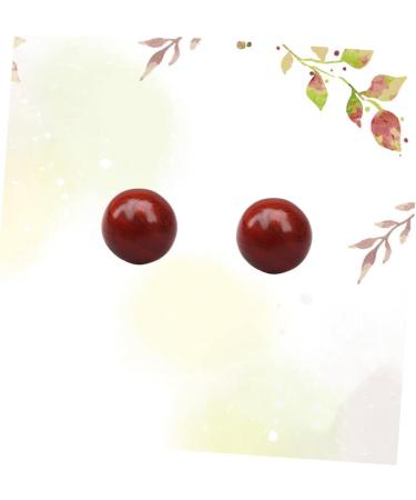 JeCompris Wooden Ball Massage Devices - Stress Relief Handheld Baoding Balls for Relaxation | 2nd Hand Therapy - Buy Online on GoSupps.com