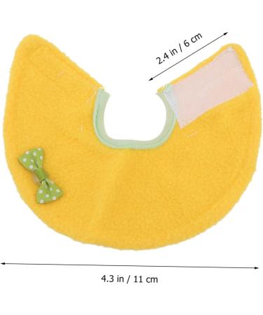 FOMIYES 6 pcs Neckband Yellow Cover Cone for Protective Bird Anti-Biting Anti-Pecking 11x6cmx3pcs Yellowx3pcs - Buy Online on GoSupps.com