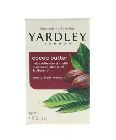 Yardley Yardley London Pure Cocoa Butter & Vitamin E Soap 120g (Pack of 8)