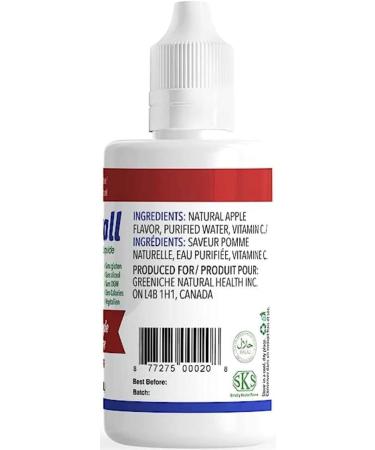 Flavorall Liquid Flavoured Stevia - Awesome Apple 50ml - Buy Online on GoSupps.com