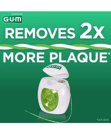GUM Dual-Defence Twisted String Floss Mint 2X35M 35.00 m (Pack of 2) Twisted Floss - Buy Online on GoSupps.com