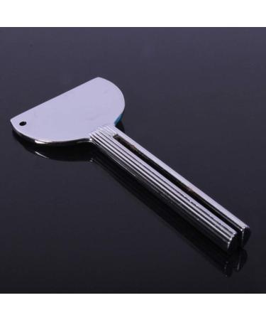 Healifty Metal Tube Squeezer Pack of 2 - Rolling Toothpaste & Tube Key Squeezer Tool - Bathroom Accessories for Saving Toothpaste, Cosmetic, Oil, Cream, Paint - 2pcs Silver - Buy Online on GoSupps.com