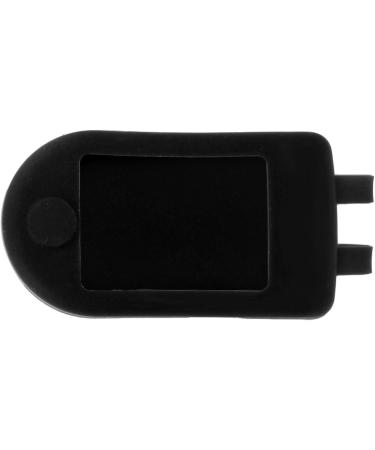 Compact Silicone Fingertip Oximeter Housing - Effective Protection for Travel Business & Family (Black) - Buy Online on GoSupps.com