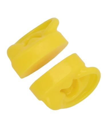 2PCS Silicone Ear Model: Soft & Waterproof Yellow Displays for Hospitals - Buy Online on GoSupps.com