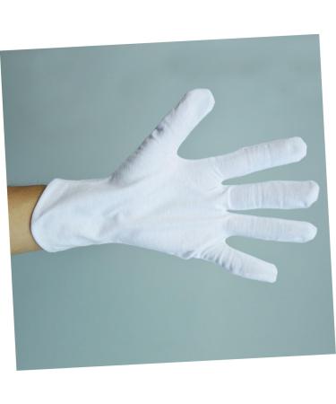 Housoutil 6 Pairs Factory Gloves Cotton Gloves White Gloves Lengthen Work - Buy Online on GoSupps.com