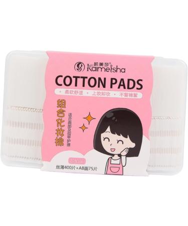 FOMIYES 2 1 Makeup Cotton Wipes First Aid Wipes Nail Polish Remover Pads Disposable Makeup Pads Personal Care Wet Wipes Cotton Pads for Face Makeup Tool Hand Towel Double Sided White White 5.8X5.3CM - Buy Online on GoSupps.com