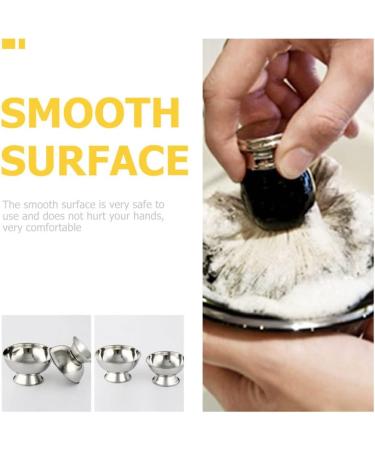 FRCOLOR Tall Metal Shaving Bowl - Reusable Shaving Cup for Men | Premium Shaving Supplies | International Shipping Available - Buy Online on GoSupps.com