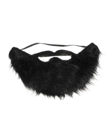WREA Realistic Appearance Fake Beard for Halloween Cosplay and Theme Party Comfortable Fit Plush Fake Beards Mustaches