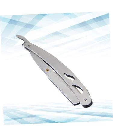 Beavorty Vintage Stainless Steel Razor for Men | Premium Inoxlm Razor Holder & Hair Clip - Perfect Gift for Men - Buy Online on GoSupps.com