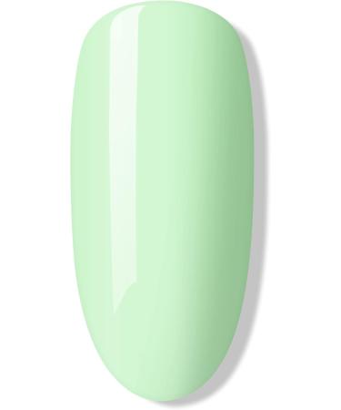 Bluesky Gel Nail Polish Mental Mint A047 Light Green Long Lasting Chip Resistant 10 ml (Requires Drying Under UV LED Lamp) - Buy Online on GoSupps.com