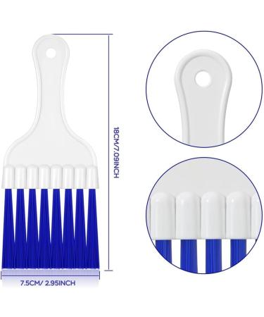 dinio 8 PCS Air Conditioner Condenser Cleaning Brush Small Plastic Brush Refrigerator Coil Brush HVAC Coil Cleaner Brush - Buy Online on GoSupps.com