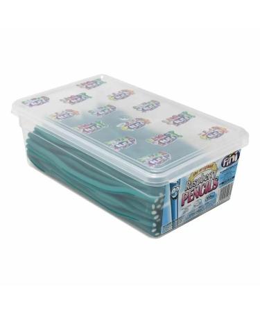 Blue Raspberry Pencils - 25 Candy Sticks Sweets