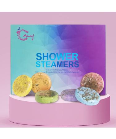 Shower Steamers Aromatherapy  6PCS Shower Bombs Aromatherapy  Aromatherapy Gifts for Women  Home SPA Shower Steamers for Women and Men  Gifts for Mom Who Has Everything  Valentine Gifts Birthday Gifts