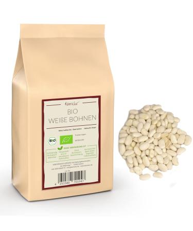 Kamelur 500g ORGANIC dried white beans dried beans ORGANIC without additives white beans in biodegradable packaging