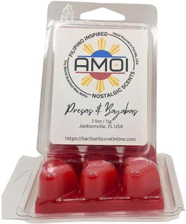 Buy Filipino-Inspired Presas & Bayabas Scented Candle Wax Melts - International Shipping Available - Buy Online on GoSupps.com