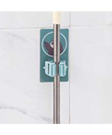 Mop Holder Broom and Mop Organizer Wall Hanging Multipurpose Cartoon Punch Free Self Adhesive Broom Storage Hanger for Laundry Bathroom Kitchen Garage - Buy Online on GoSupps.com