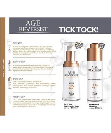 Dr. C. Tuna Age Reversist Serum 15ml - Premium Anti-Aging Solution - Shop Internationally - Buy Online on GoSupps.com