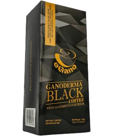 2 Boxes eGano Premium Ganoderma Black Coffee Instant Coffee with Ganoderma Lucidum Extract (30 Sachets x 3.5g / Box) - Buy Online on GoSupps.com