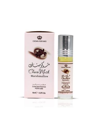 Al Rehab Choco Musk Marshmallow Sweet Chocolate-Vanilla Concentrated Perfume Oil Roll-On for Unisex 0.2 Ounce / 6ml Gourmand Sweet Chocolate Vanilla 0.2 Fl Oz (Pack of 1)