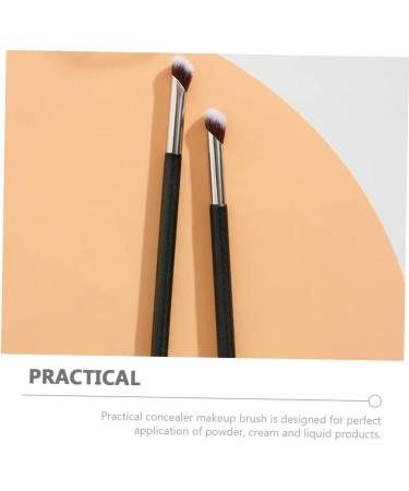 CAXUSD concealer brush eye brush concealing brush make up brush small angled makeup brush powder brush foundation makeup brush eye makeup brush contour brush round head artificial fiber - Buy Online on GoSupps.com