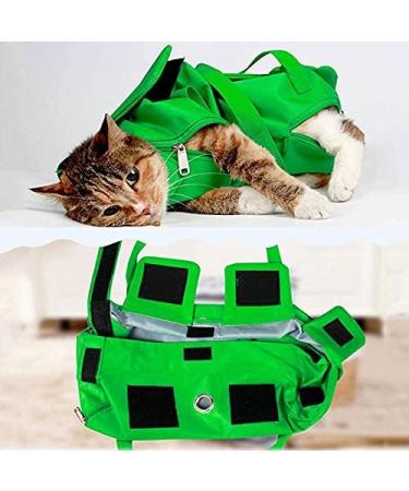 Pet Restraint Bags Multi-Function Dog/Cat Grooming Restraint Bags for Vet Visits Medication Administration Dental Care Bathing Nail Trimming Car Travel XL Blue - Buy Online on GoSupps.com