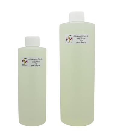 Sage Fragrance Oil - 8 Fl Oz Plastic Bottle (240ml) 8 Fl Oz (Pack of 1)
