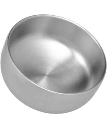 Angoily 3-Pack Razor Shell for Men - Premium Shaving Foam Cup & Soap Box | Steel Lid Silver Design - 11x11x6.5cm - Buy Online on GoSupps.com