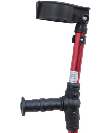 Armpit Crutches Foldable Aluminum Forearm Crutches for Adults and Teenagers Ergonomic Lightweight Adjustable Handles Comfortable Grips (Fuchsia) (Fuchsia) Warm as Ever - Buy Online on GoSupps.com