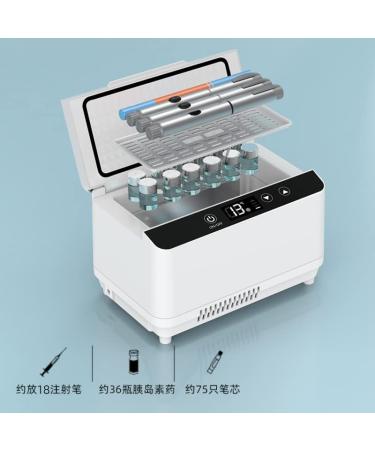 Insulin Cooler Box with Car Charger | Portable Diabetic Medicine Refrigerator | 10 Pen Capacity | Travel-Friendly - Buy Online on GoSupps.com