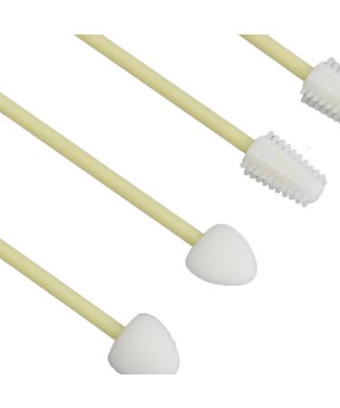 Silicone Cotton Swabs - 4pcs Double Tipped Reusable Makeup & Ear Buds | Eco-Friendly & Safe for Baby Beauty - Buy Online on GoSupps.com