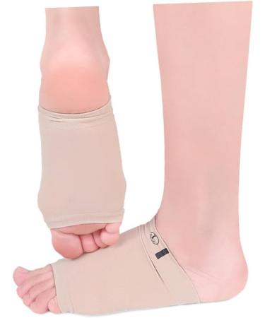 NOLITOY Arch Support Socks & Insoles for Flat Feet - 3 Pairs Gel Cushion Sleeves for Men & Women - Flatfoot Correction & Comfort - Buy Online on GoSupps.com